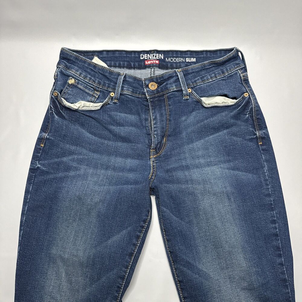Denizen from Levi Skinny Dark Blue Waist 29 Length 30 Womens Jeans